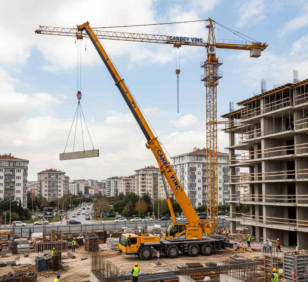 Selimpaşa Ortaköy kiralık vinç hizmetleri
