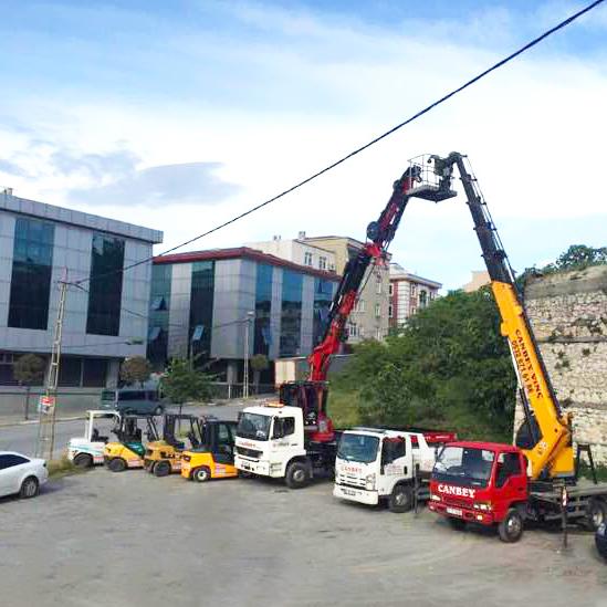 Kiralık vinç modelleri